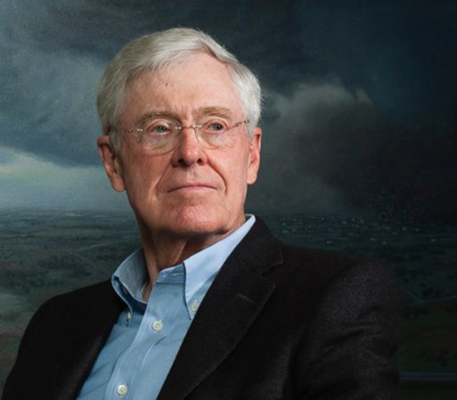 En sexto lugar se encuentra el fundador de Koch Industries, Chrales Koch, con un capital de $34.000 M