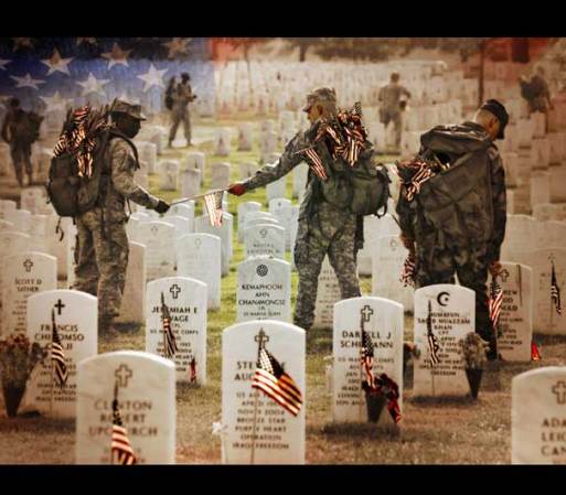 Se tendrán privilegios de pareja en los casos de sepultura en el cementerio nacional Arlington, reservado para miembros del ejército.