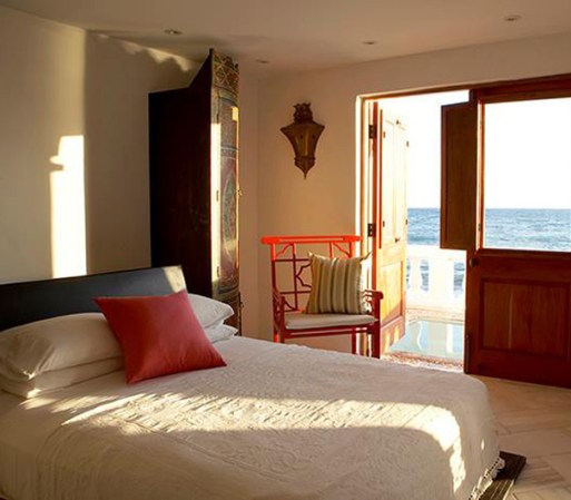 Habitación con una espectacular vista al mar.