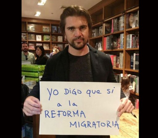El cantante y compositor Juanes fusiona diversos ritmos musicales. No es sólo conocido y reconocido por sus canciones pegajosas, también por ser un activista de causas sociales y humanitarias. Fue quién convocó Paz sin Fronteras en La Habana, Cuba, evento que superó todas las expectativas. Juanes ha vendido más de 15 millones de discos.