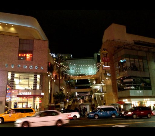Centro comercial Hollywood & Highland, ubicado en el corazón de Hollywood.