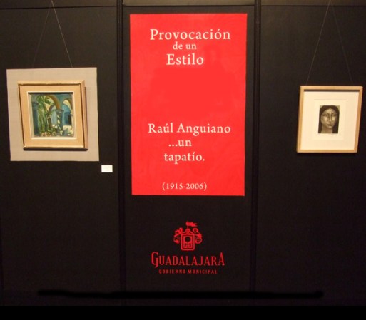 Guadalajara es también conocida como "La Perla Tapatía", y como muestra del talento de esa región mexicana, estuvieron obras del reconocido pintor Raul Anguiano.