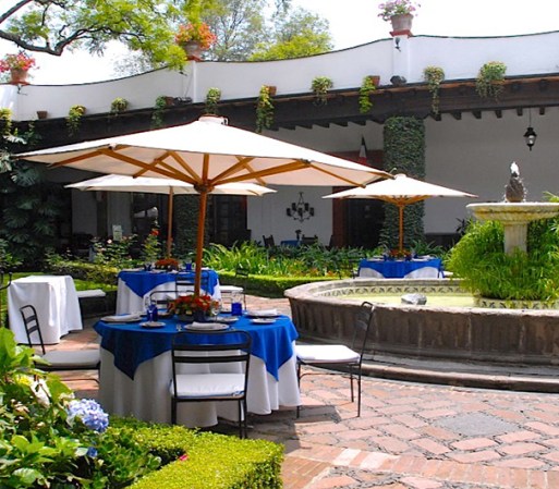 El San Ángel Inn es un antiguo monasterio convertido en restaurante que conserva su aire de antaño y es famoso por su cocina internacional.<br />Diego Rivera No. 50 esquina Altavista, Ciudad de México.<br />Promedio $50 por persona.