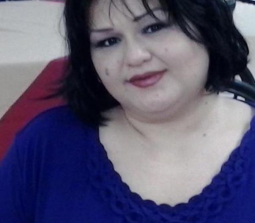 Mayra en diciembre de 2012.