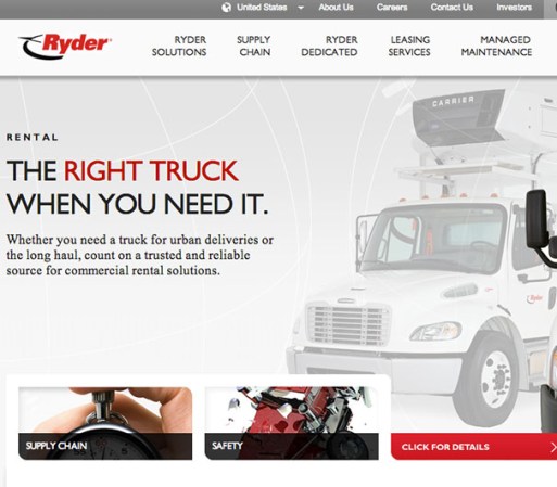 Ryder <br /><br />Industria: Transporte y Logística <br /><br />Puestos de trabajo: Conductor de camiones. <br /><br />Las plazas son para: Nebraska, Kentucky, Iowa.