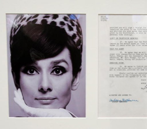 Audrey Hepburn llevaba siempre un colgante que, según ella, la protegía de los malos amores.
