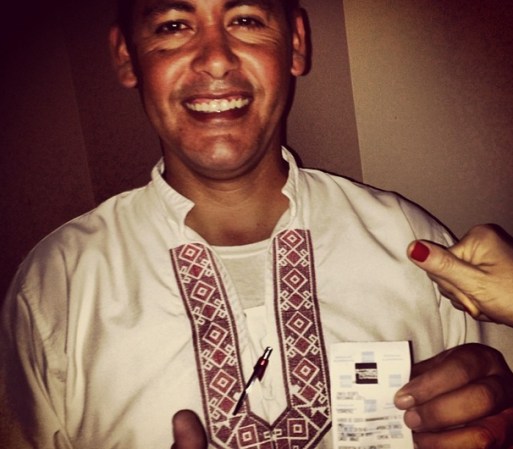 Este es Carlos, el mesero que recibió una propina de $13,100 en el resort Imanta en Puerto Vallarta )México) el 5 de diciembre.