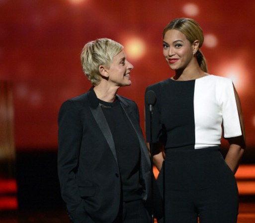 Las presentadoras más divertidas fueron, sin duda, Ellen Degeneris y Beyoncé. La popular conductora y la exitosísima cantante han hecho reir a todos al presentar el gran regreso a la música de Justin Timberlake
