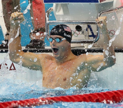 Día 6: El nadador estadounidense Tyler Clary vence a Lochte en los 200m dorso y se lleva la presea dorada.