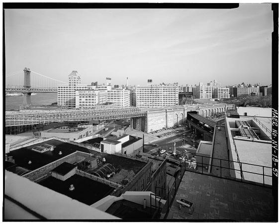 Imágenes históricas del Puente de Brooklyn.