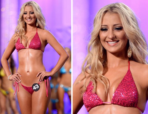 Un panel de expertos escogió este 27 de junio en Las Vegas a Miss Hooters International.