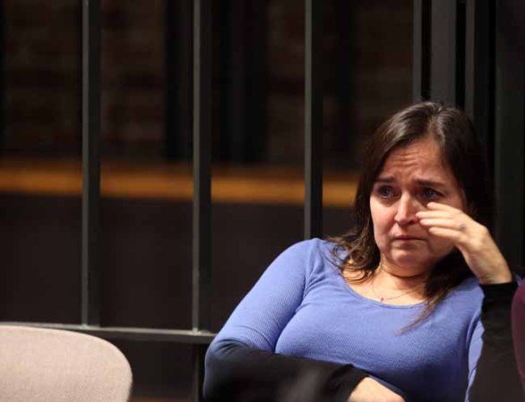 En la foto Edda Mellas, madre de Knox.