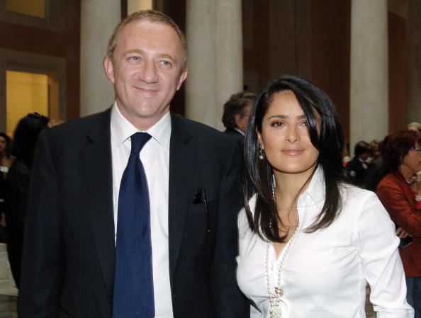 En 2006, la actriz conoció durante una exposición en Venecia, Italia, al empresario francés François-Henri Pinault.