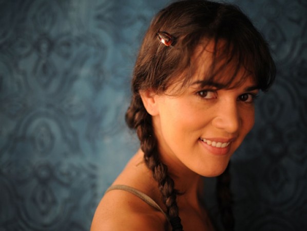 Como protagonista de “Flor salvaje” Mónica Spear es Amanda Monteverde.