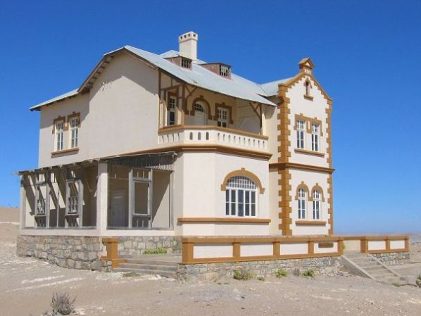 Pueblo fantasma de Kolmanskop, Namibia.