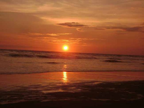 Esta espectacular playa de Novillero está situada en el estado de Nazarit, en México y sus atardeceres son bellísimos.