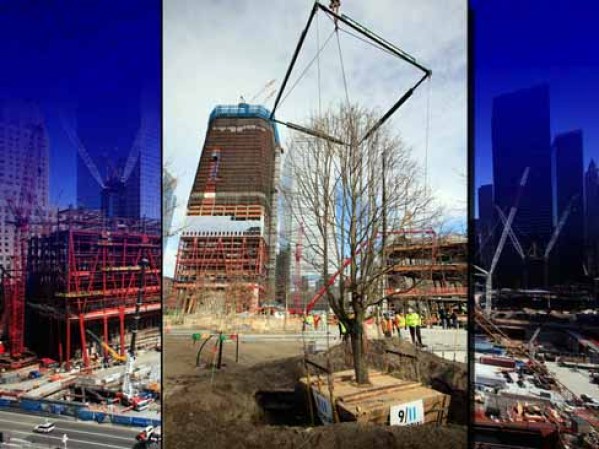 Aquí se muestra el lento proceso de construcción que comenzara en el 2008.