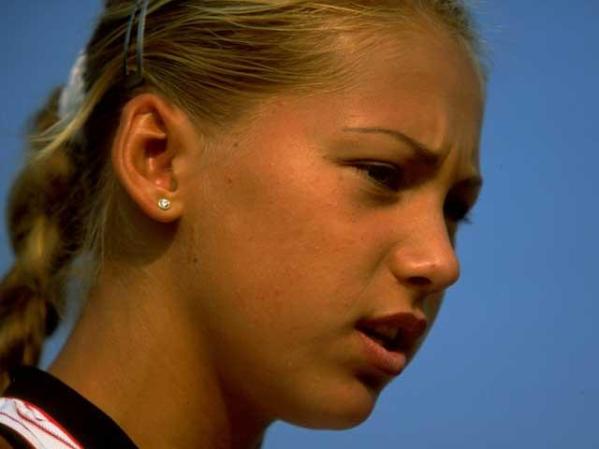 La atleta, en 1998.