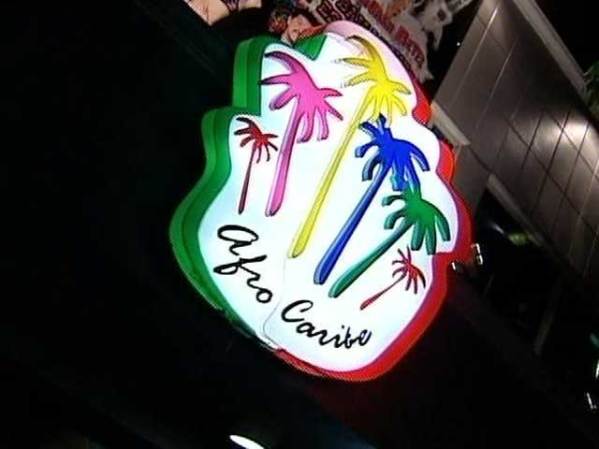 Fue en la sala "Afrocaribe" de la famosa Zona Rosa de la capital.