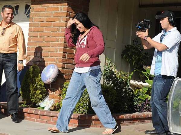 Suleman tomó posesión de su nuevo hogar en el área de La Brea.