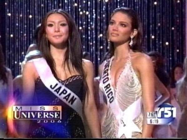 La puertorriqueña Zuleyka Rivera fue proclamada el domingo Miss Universo 2006, mientras que la japonesa Kurara Chibana quedó coronada como virreina.