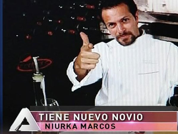 En agosto del 2009, Niurka Marcos anuncia que tiene un nuevo novio, un chef llamado Felipe Catalano (en la imagen), propietario de varios restaurantes, según la vedette.