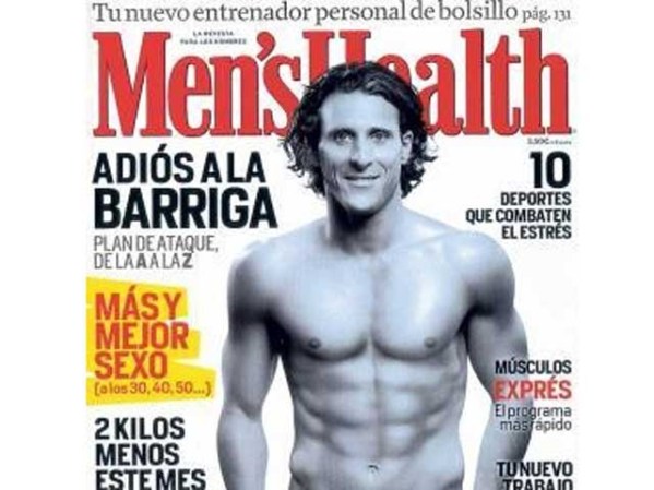 Diego Forlán en Men's Health (noviembre, 2009)