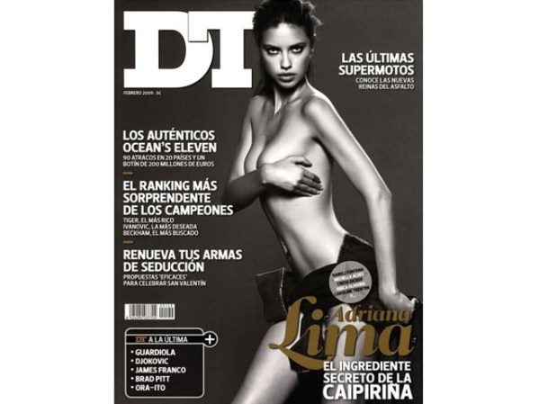 Adriana Lima en DT (enero, 2009)