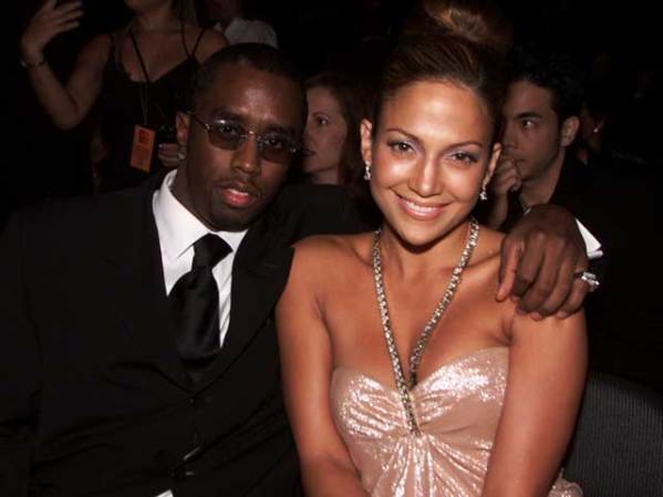 La cantante con Sean 'Puffy' Combs.