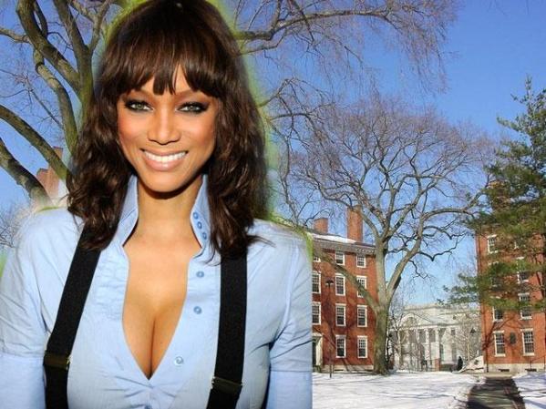 Tyra Banks se graduó de Negocios en Harvard Business School.