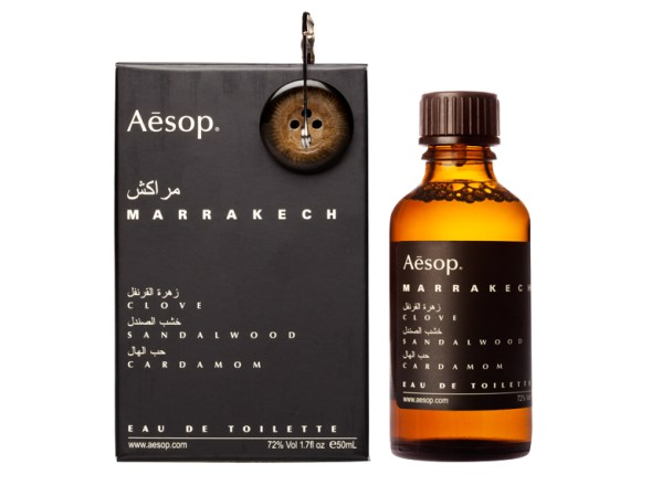 Aesop Marrakech. Disponible en aesop.com, $79-$1235.