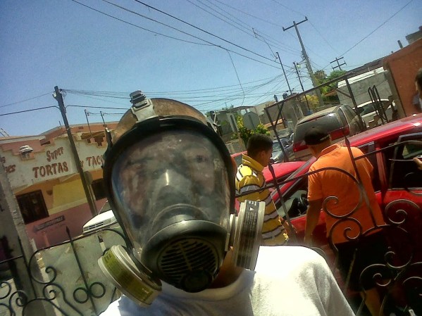 Fotos de presuntos sicarios del narcotrafico en Nuevo Laredo, Tamaulipas, México, difundidas por la página web Blog del Narco.