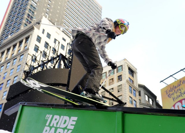 El patinador de esquí de estilo libre Grete Eliassen.