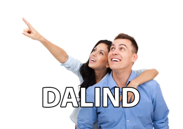 Dalind: adv. de allá.