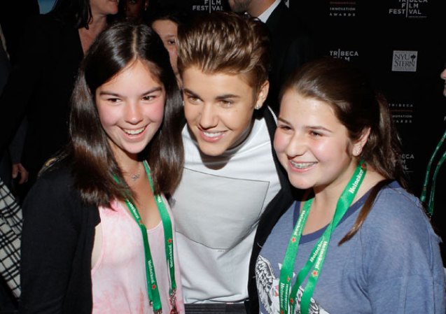 En tercer lugar:<br />Justin Bieber, el cantante ídolo de multitudes femeninas. Ha conquistado muchas parcelas de poder en el mundo del espectáculo.