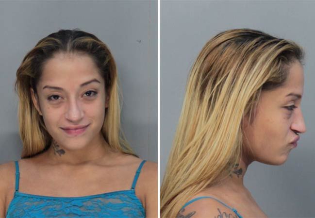 Amalia Marie González fue arrestada el 10/24/2013 en la región de Miami acusada de :<br /><br />CONTROLLED SUBSTANCE/POSSESSION