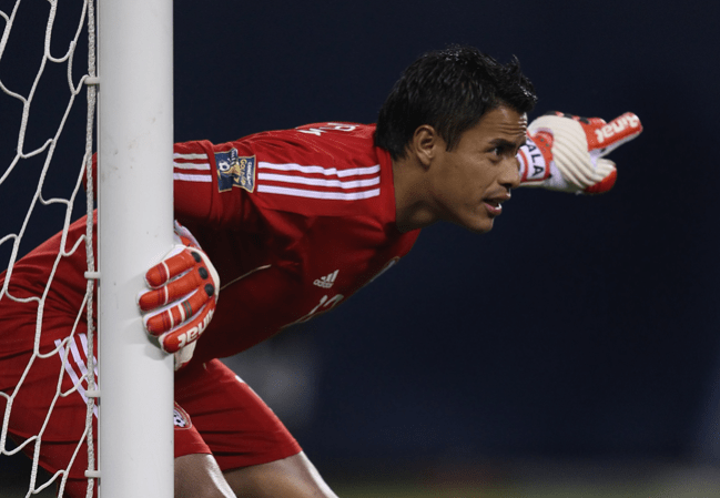 El portero Alfredo Talavera (Toluca)