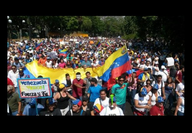 Las marchas se dieron a lo largo y ancho del país. Básicamente, organizadas porestudiantes universitarios.