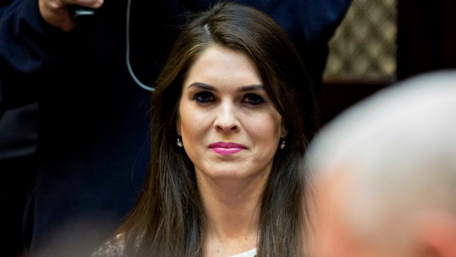 Hope Hicks, la directora temporal de comunicación de la Casa Blanca