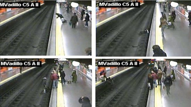 Asombroso rescate en el Metro de Madrid