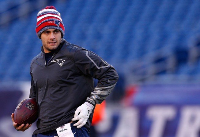 Iniciamos con el guapo Jimmy Garoppolo #10 New England Patriots.