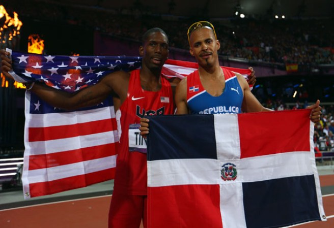 Félix Sánchez, fue quien rompió la racha victoriosa de Estados Unidos que duraba dos décadas.