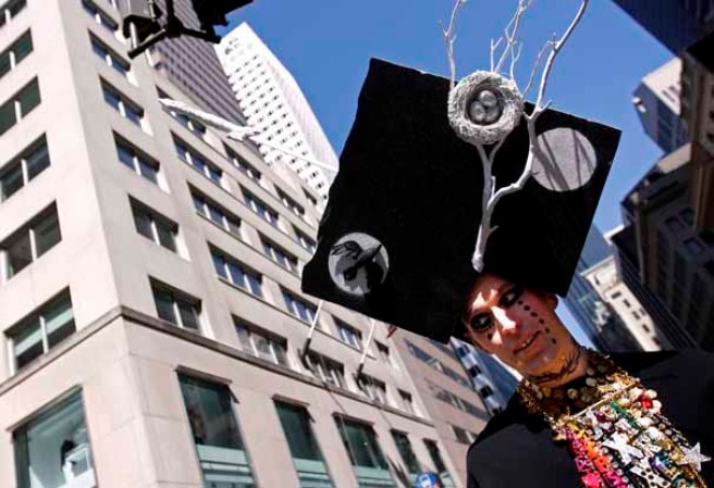 Imágenes del desfile del Día de Pascuas, celebrado anualmente en la ciudad de Nueva York, en la Quinta Avenida de Manhattan.