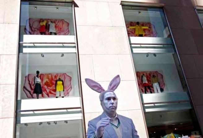 Imágenes del desfile del Día de Pascuas, celebrado anualmente en la ciudad de Nueva York, en la Quinta Avenida de Manhattan.