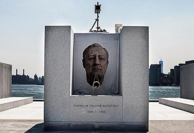 El FDR Memorial Park será dedicado a Franklin D. Roosevelt.