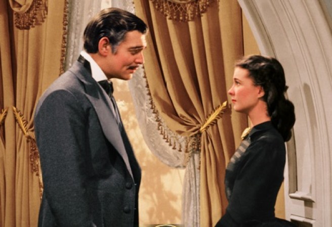 "Gone with the wind" (1939). "Lo que el viento se llevó", novela escrita por Margaret Mitchel, es historia de amor-desamor y diferencias en apariencia irreconciliables.