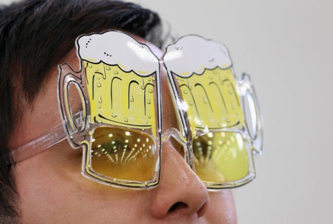 13 DE AGOSTO, 2013: Imagen tomada durante el Festival de la Cerveza Británica en Londres.