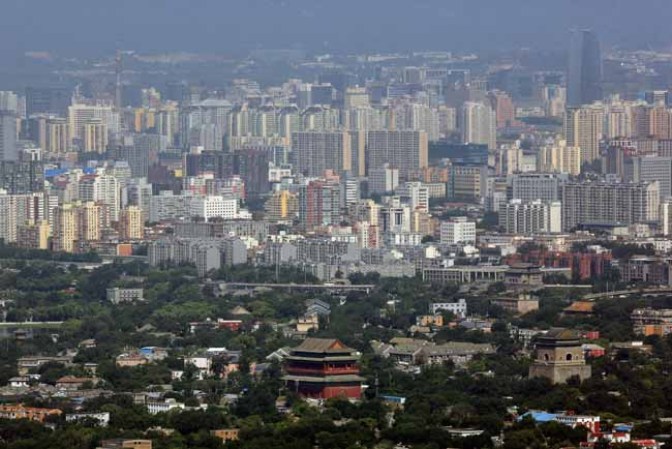 Vista panorámica de Pekín.