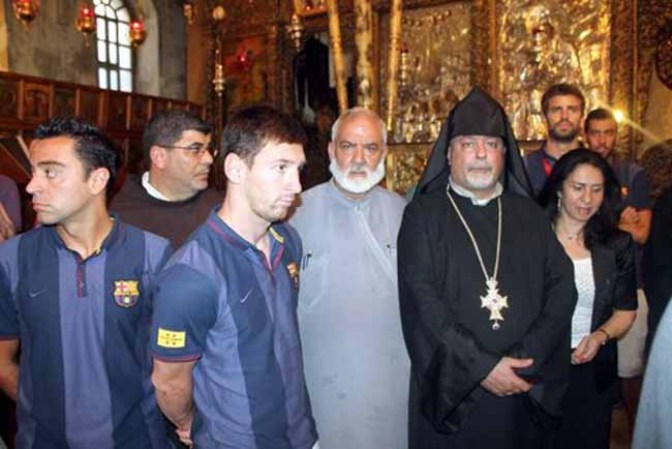 Gira del Barcelona por Israel.