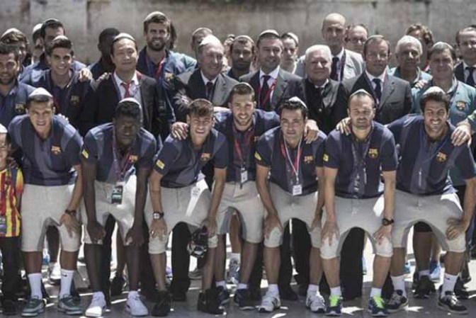 Gira del Barcelona por Israel.
